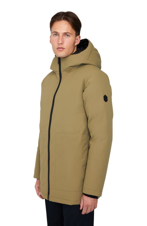 Quartz Co. JULES | Hooded Down Winter Jacket in Khaki  product