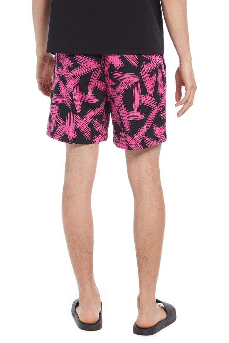 Open Edit Print Drawstring Shorts (Men) | Nordstrom