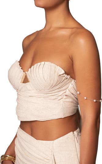Arielle Corset Crop Top