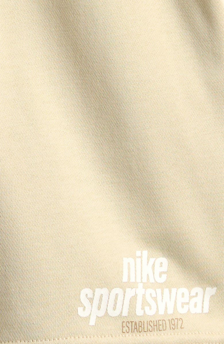 Nike Kids' Sportswear Club Big Kids' French-Terry Shorts, Alternate, color, Light Khaki/ Beige/ Sail