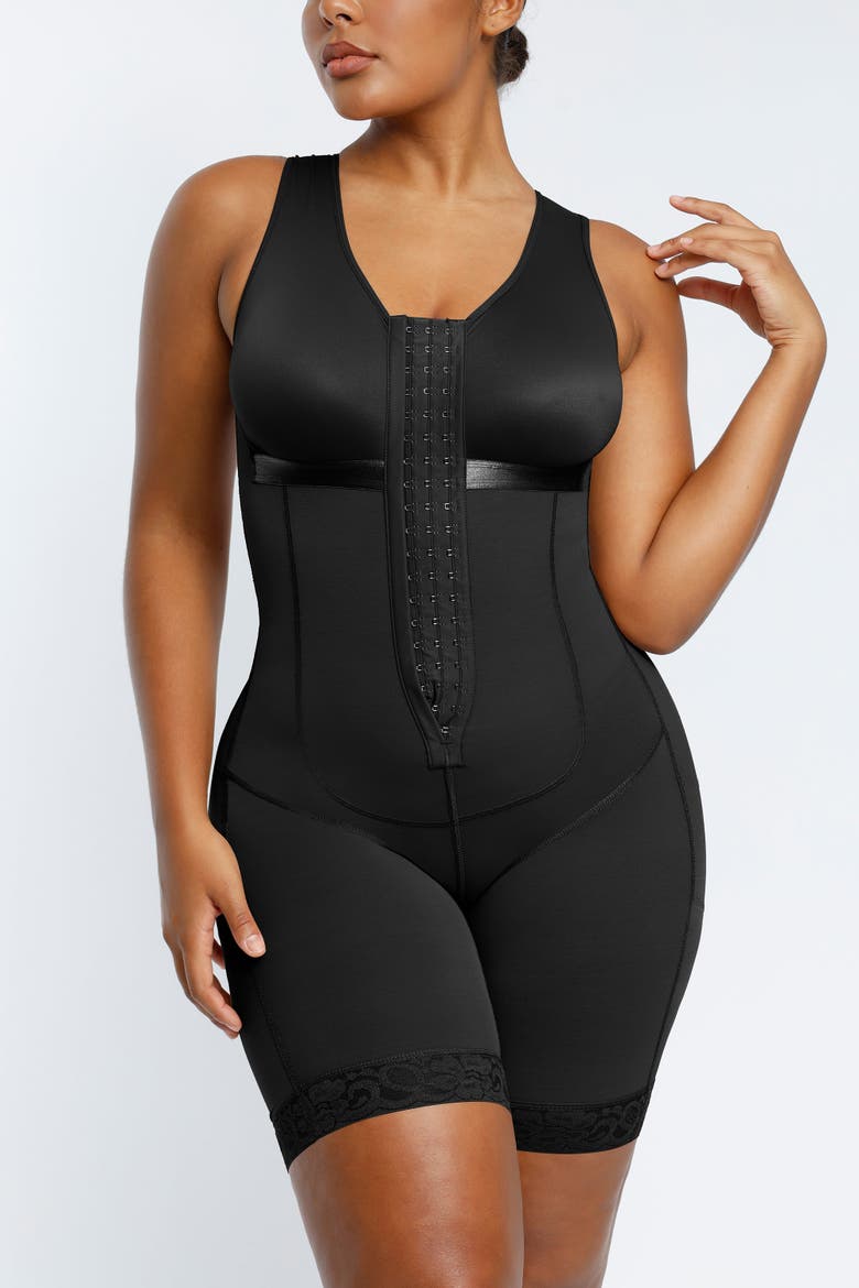 Smart Recovery™ Post-Surgical Full Body Shaper, Alternate, color, Black