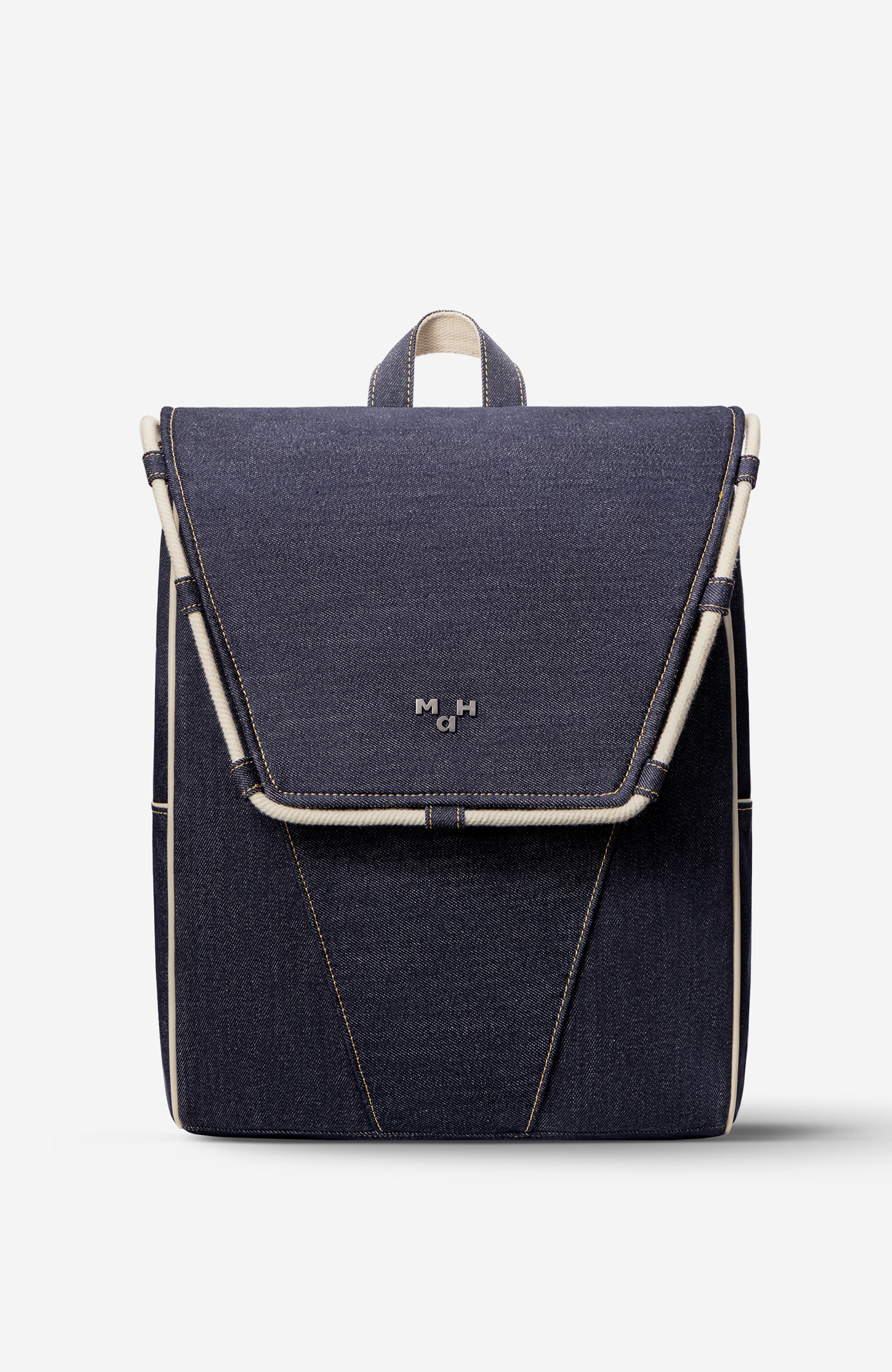 MaH Young Denim Backpack, Main, color, Denim Blue