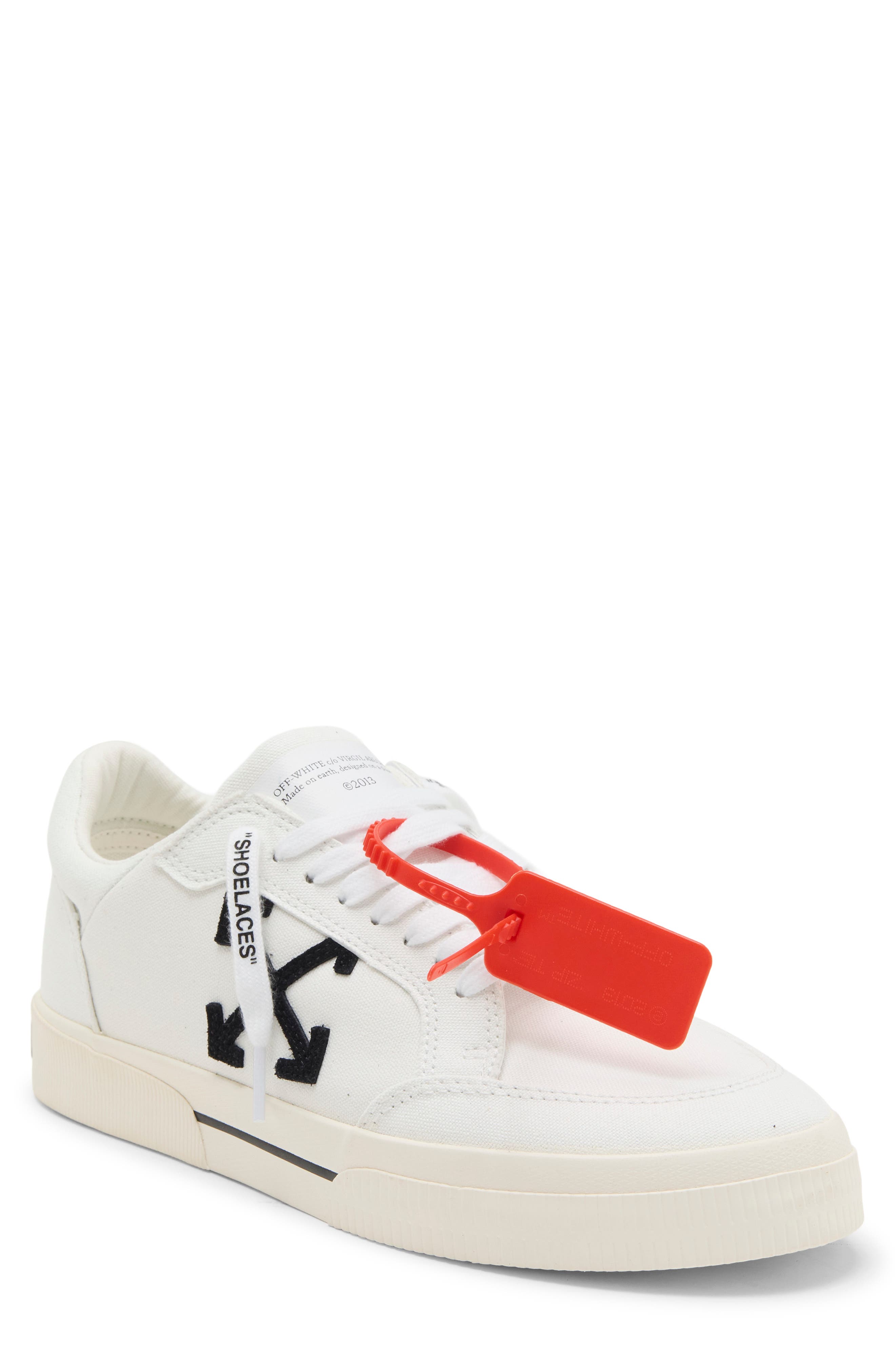 Vulc Low Sneaker, Main, color, BLACK/ WHITE