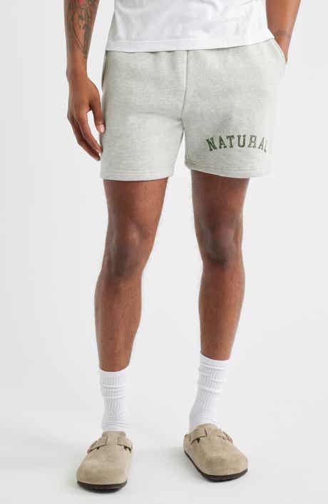 Museum of Peace & Quiet Arch Pigment Dyed Quarter Zip Graphic Sweat Shorts
