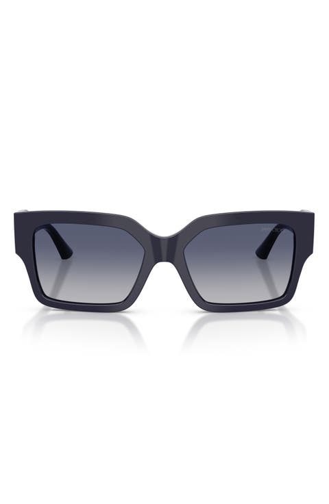 55mm Rectangular Sunglasses