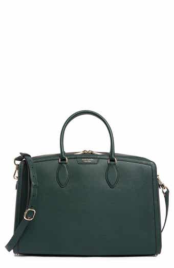 hudson pebbled leather commuter tote