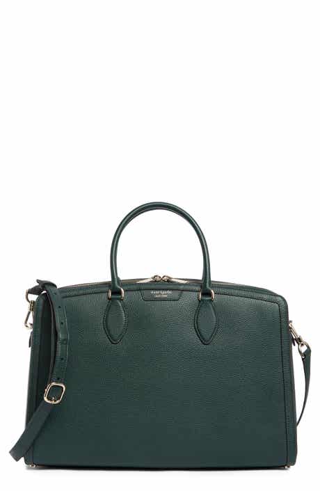 hudson pebbled leather commuter tote