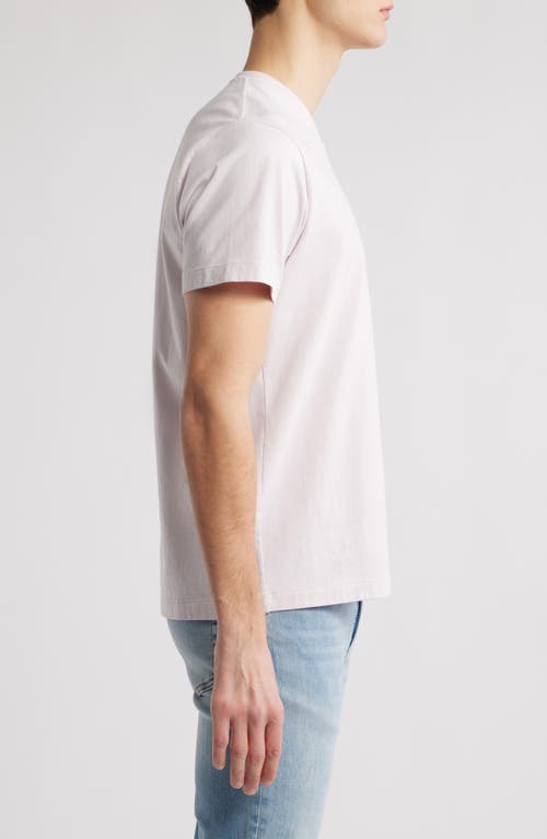 Frame Logo Cotton T-shirt In Light Pink