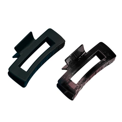 Rectangle Claw Clip Duo