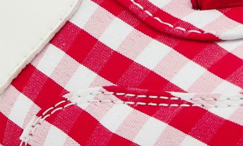 Dolce Vita Dv By  Voyage Sneaker In Red Gingham