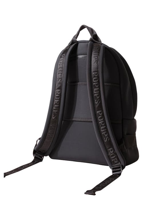 Pop Ups Brand Everyday Neoprene Backpack In Black
