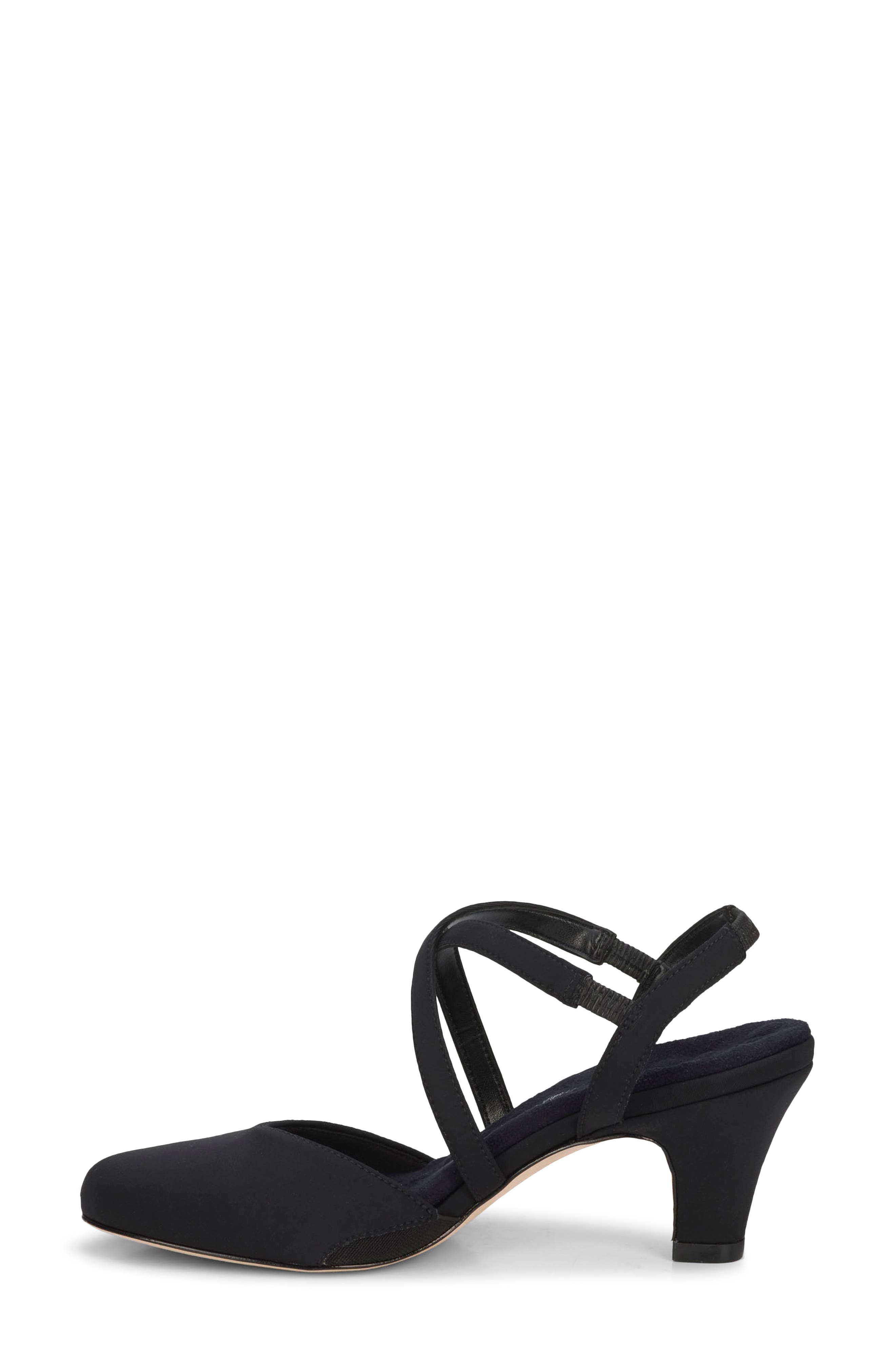 Ros Hommerson Caliente Slingback Pump, Alternate, color, Black Micro