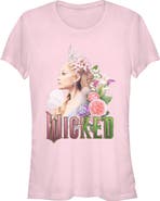 Wicked: For Good Junior's Wicked For Good Glinda Side Profile Pose  Graphic T-Shirt