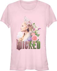 Wicked: For Good Junior's Wicked For Good Glinda Side Profile Pose Graphic T-Shirt