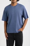 BP. Oversize Cotton Blend Waffle T-Shirt