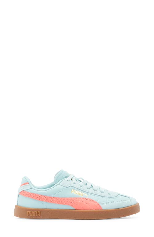 Puma Kids' Club Ii Era Sneaker In Safe Lake-peach Frost