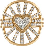 EDEN PRESLEY 14k Yellow Gold Diamond Nesting Ring