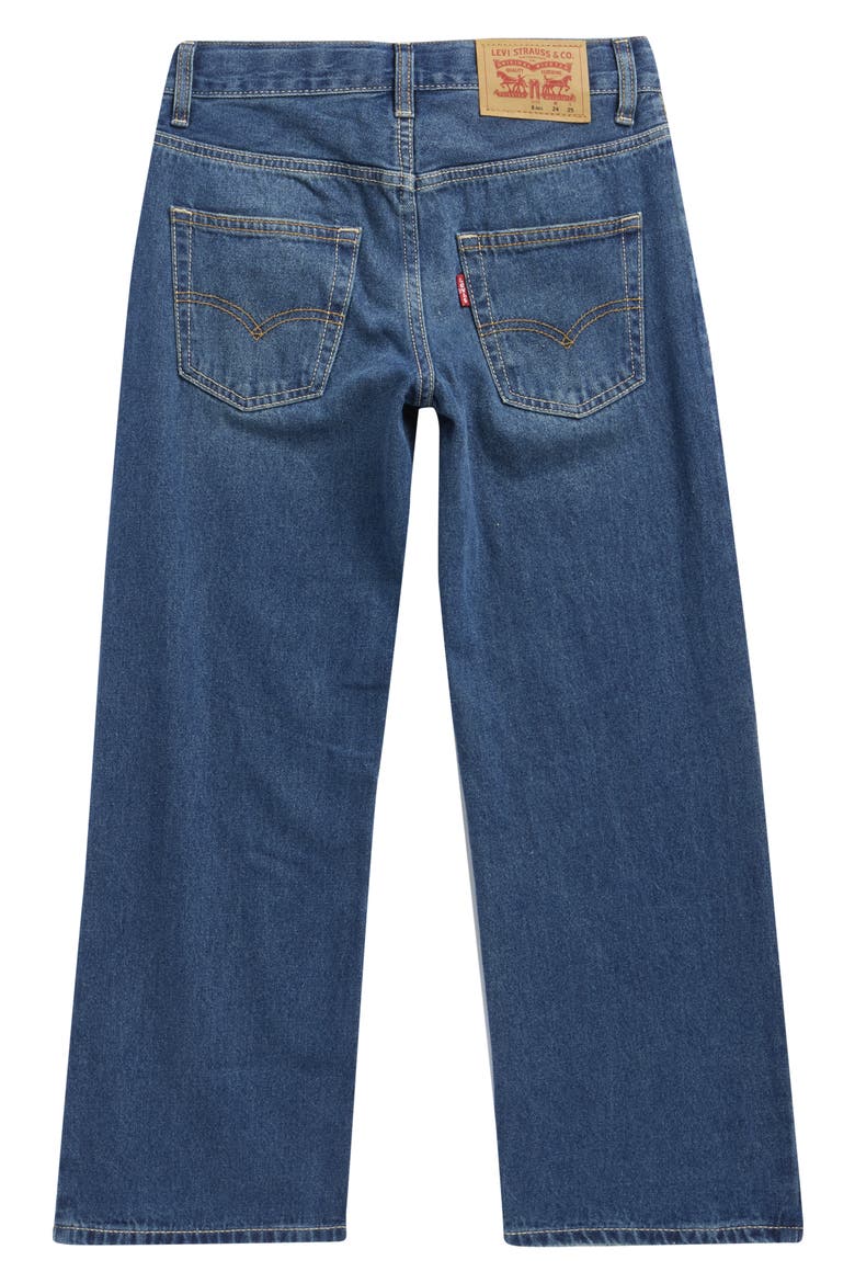 Kids' Relaxed Straight Leg Jeans, Alternate, color, MELBOURNE