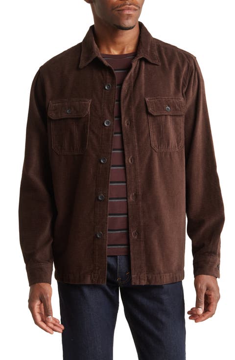 Corduroy Shirt Jacket
