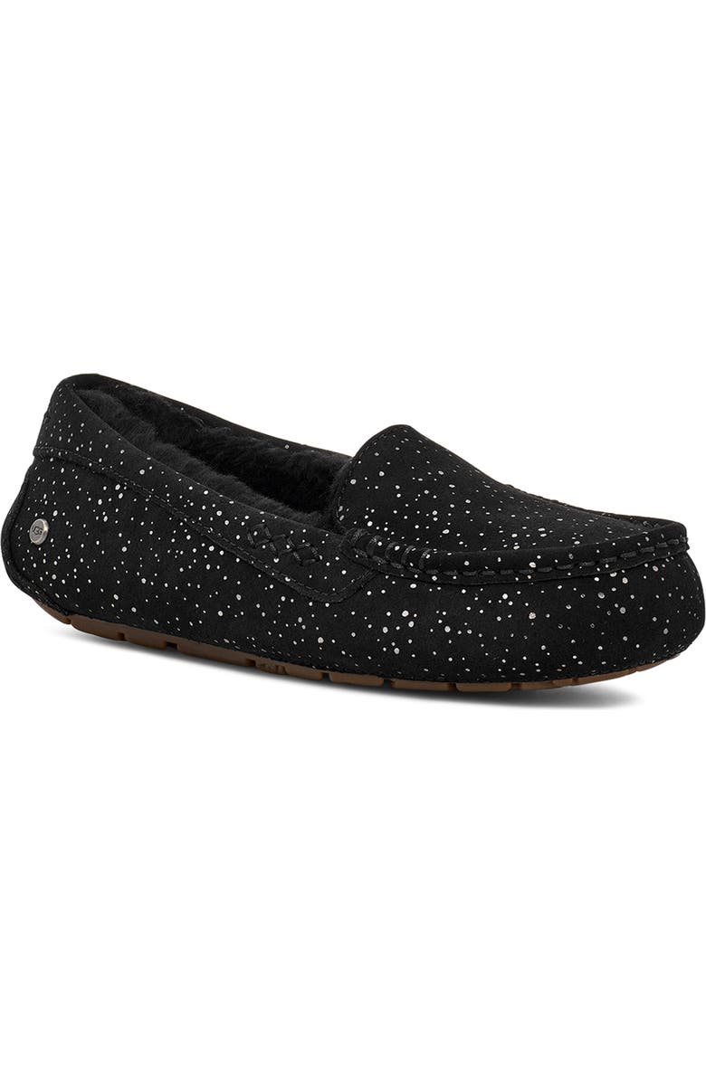 UGG<sup>®</sup> Ansley Metallic Spot Slipper, Main, color,