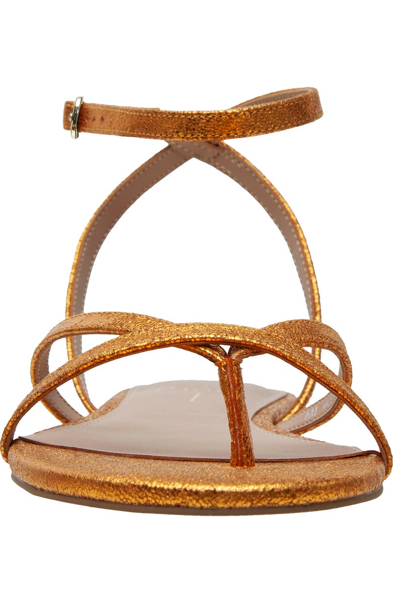 Linea Paolo Luz Ankle Strap Sandal, Alternate, color, Orange