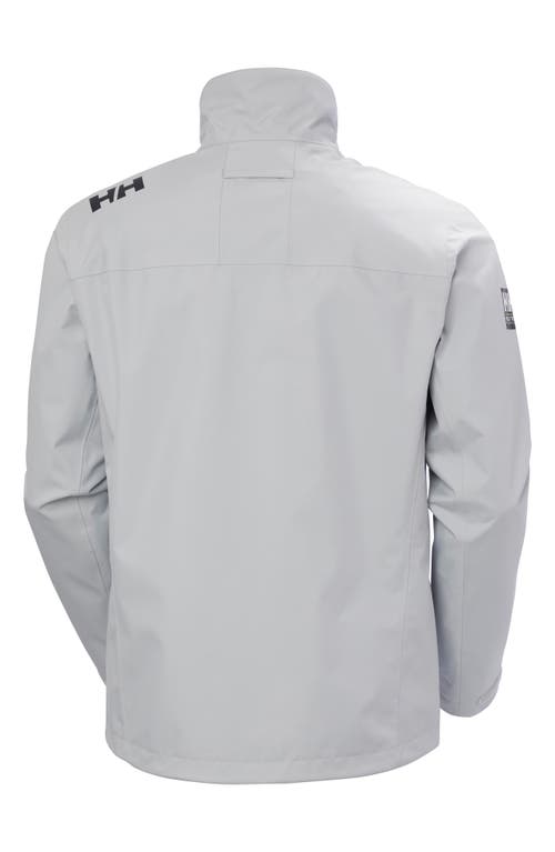 Helly Hansen Crew 2.0 Waterproof Sailing Jacket In Gray