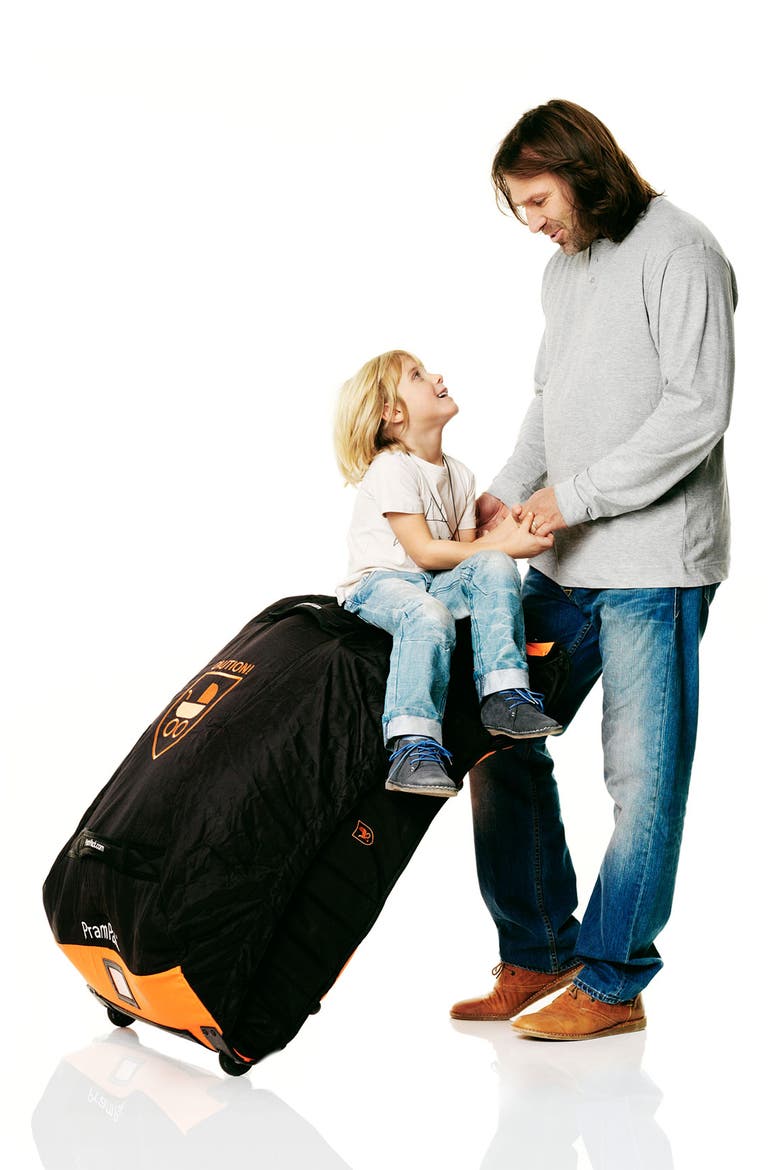 Pram Pack™, Alternate, color, ORANGE/ BLACK