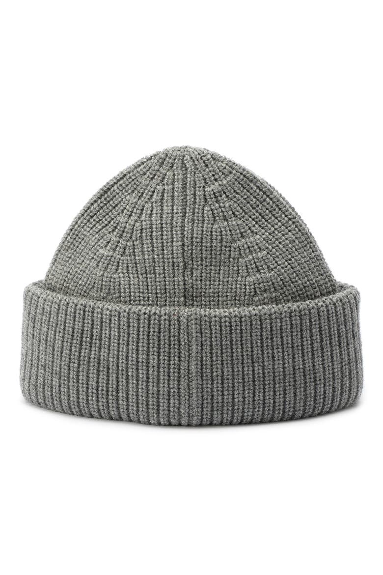 Merino Wool Beanie, Alternate, color, GREY MARL