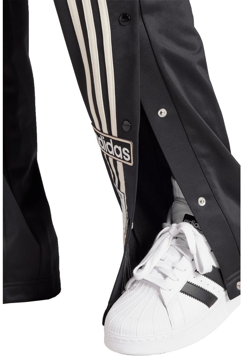 Adibreak Recycled Polyester Track Pants, Alternate, color, BLACK