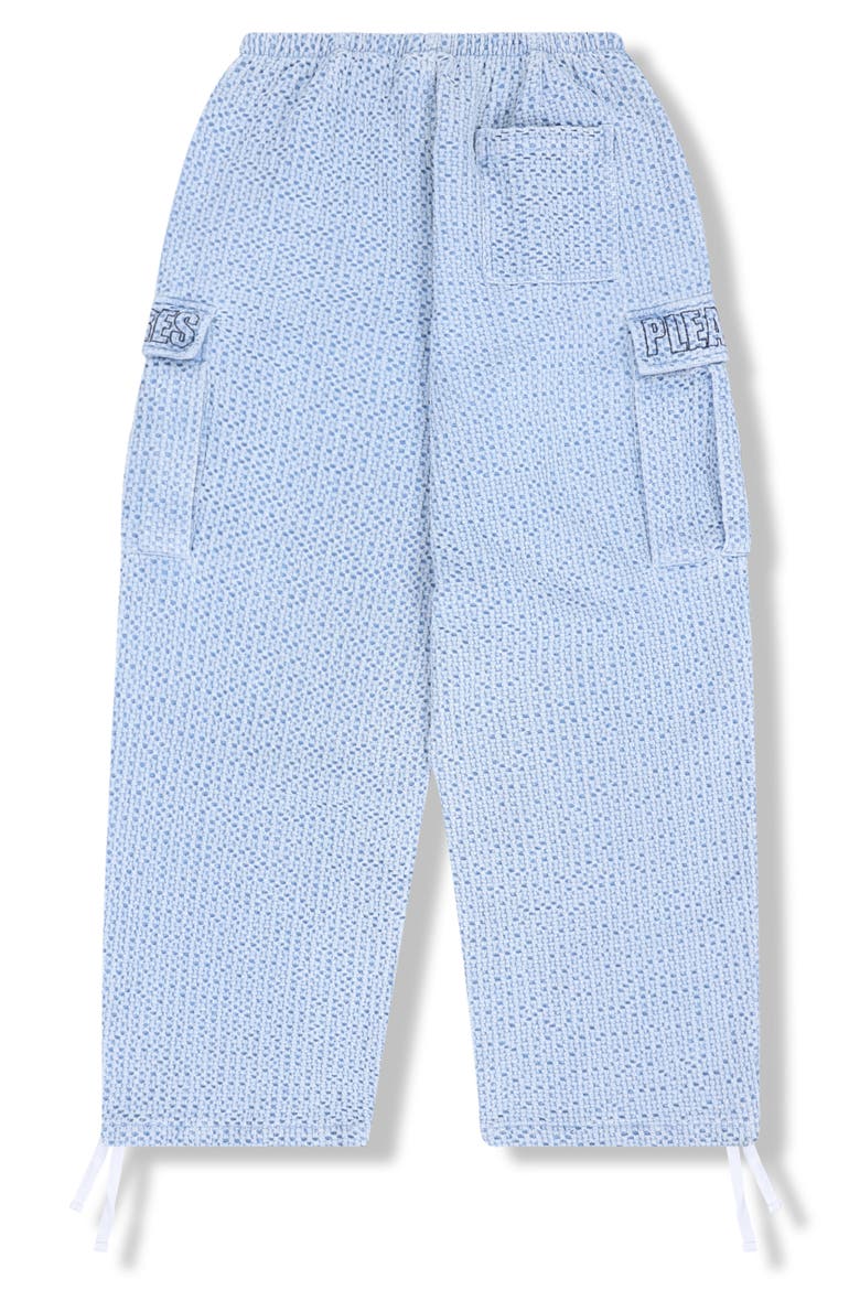 Cotton Knit Cargo Pants, Alternate, color, INDIGO