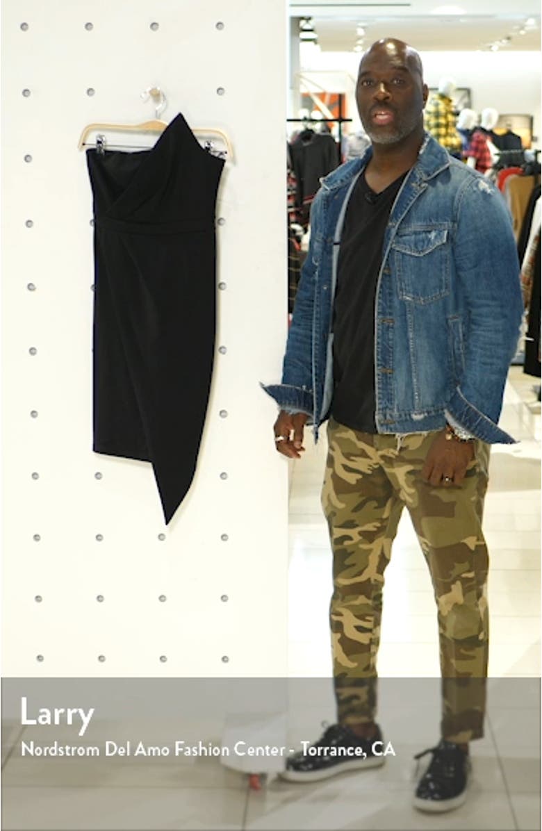 Queen of the City Strapless Sheath Dress, sales video thumbnail