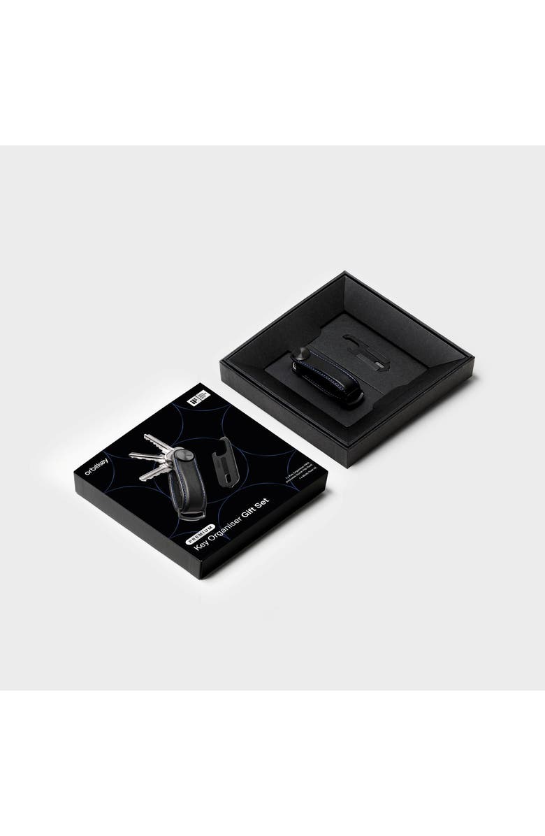 Orbitkey Key Organiser Pro + Multitool v2 Set, Alternate, color, Black/Blue