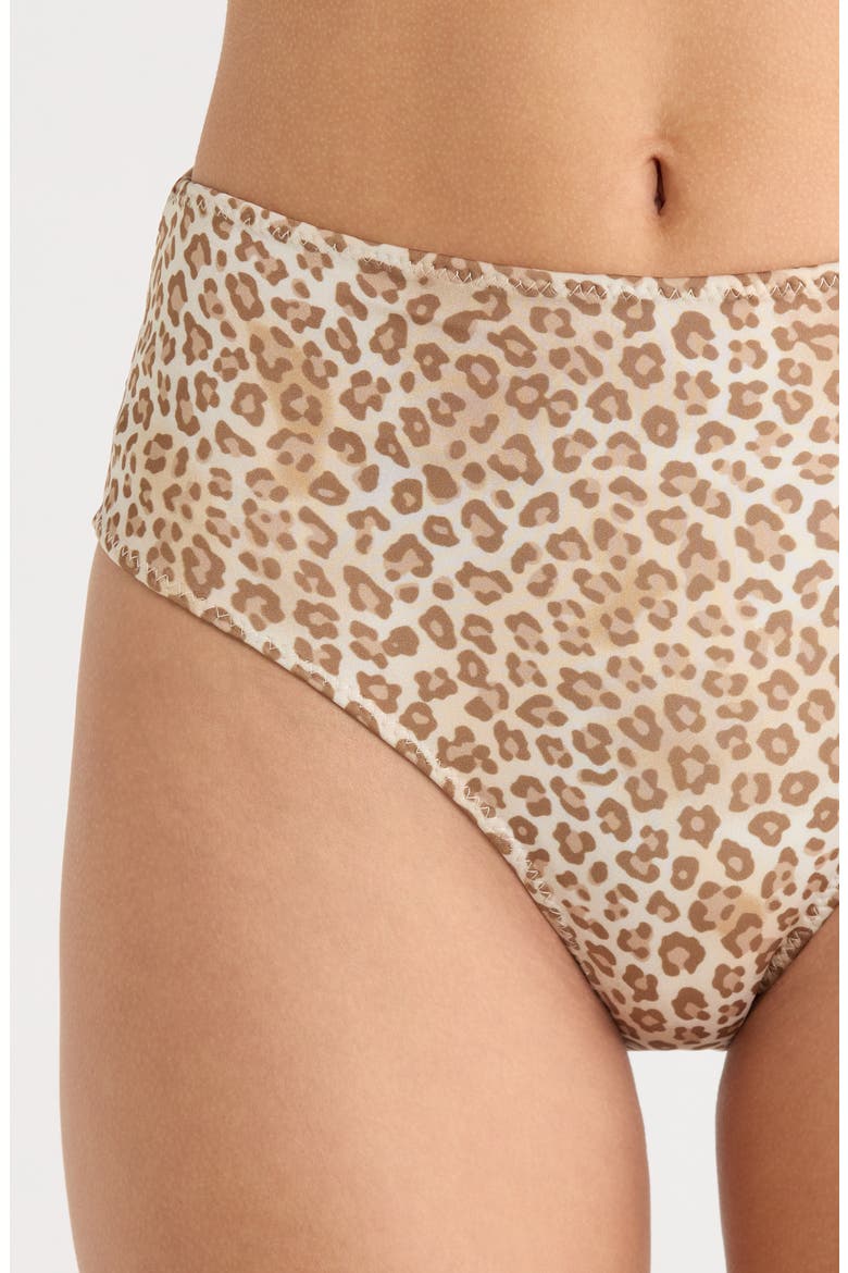 Dina Leopard Bikini Bottoms, Alternate, color, LIGHT LEOPARD