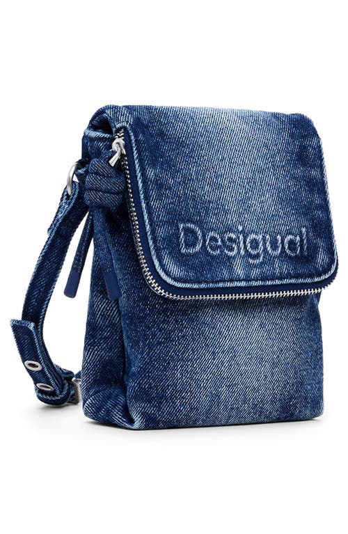 DESIGUAL DESIGUAL OTHERS DENIM CROSSBODY BAG