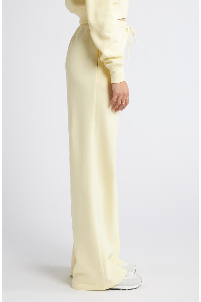 Baggy Wide Leg Sweatpants, Alternate, color, IVORY FLAN