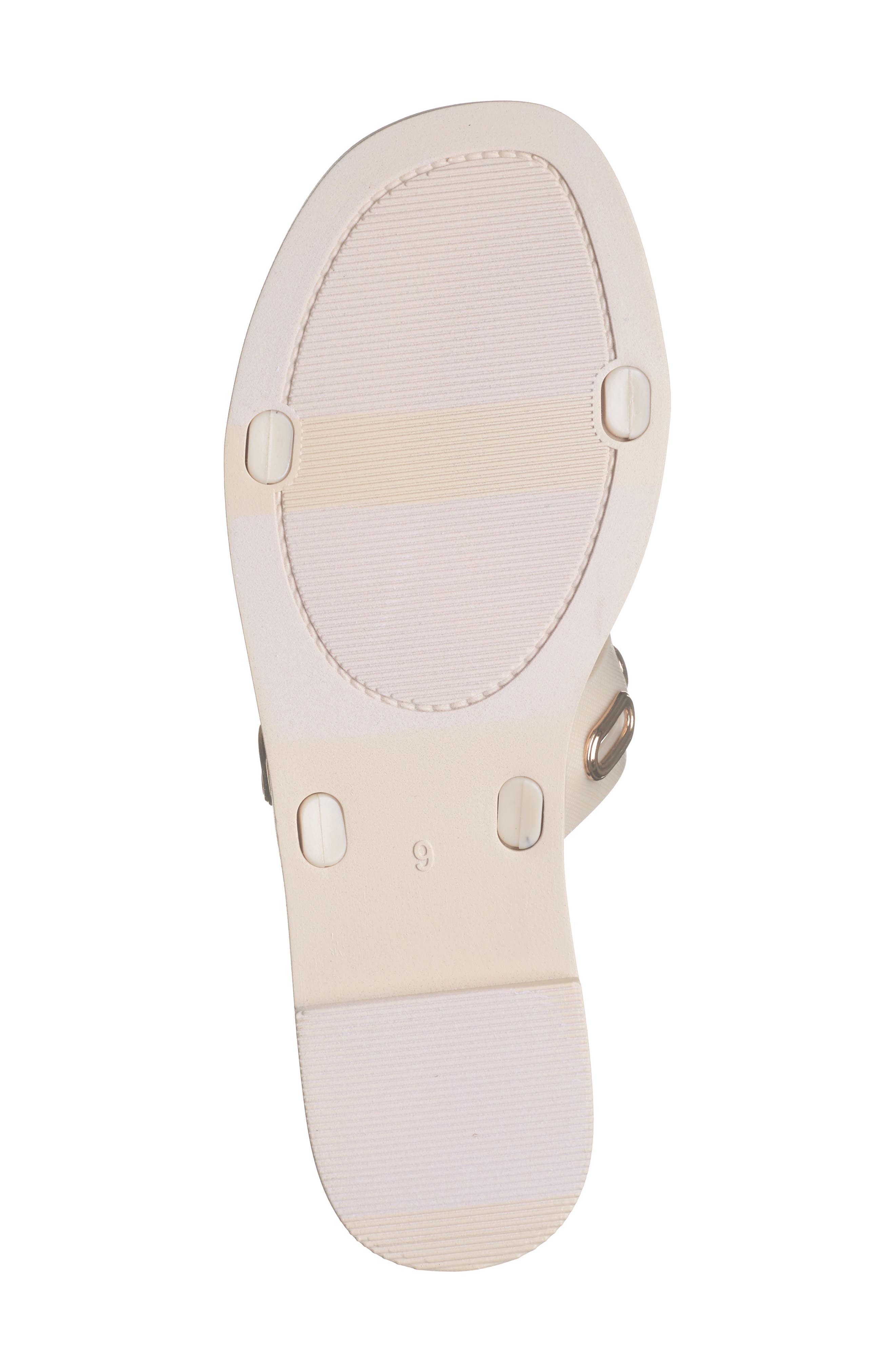 Linda Grommet Sandal, Alternate, color, WHITE SAND
