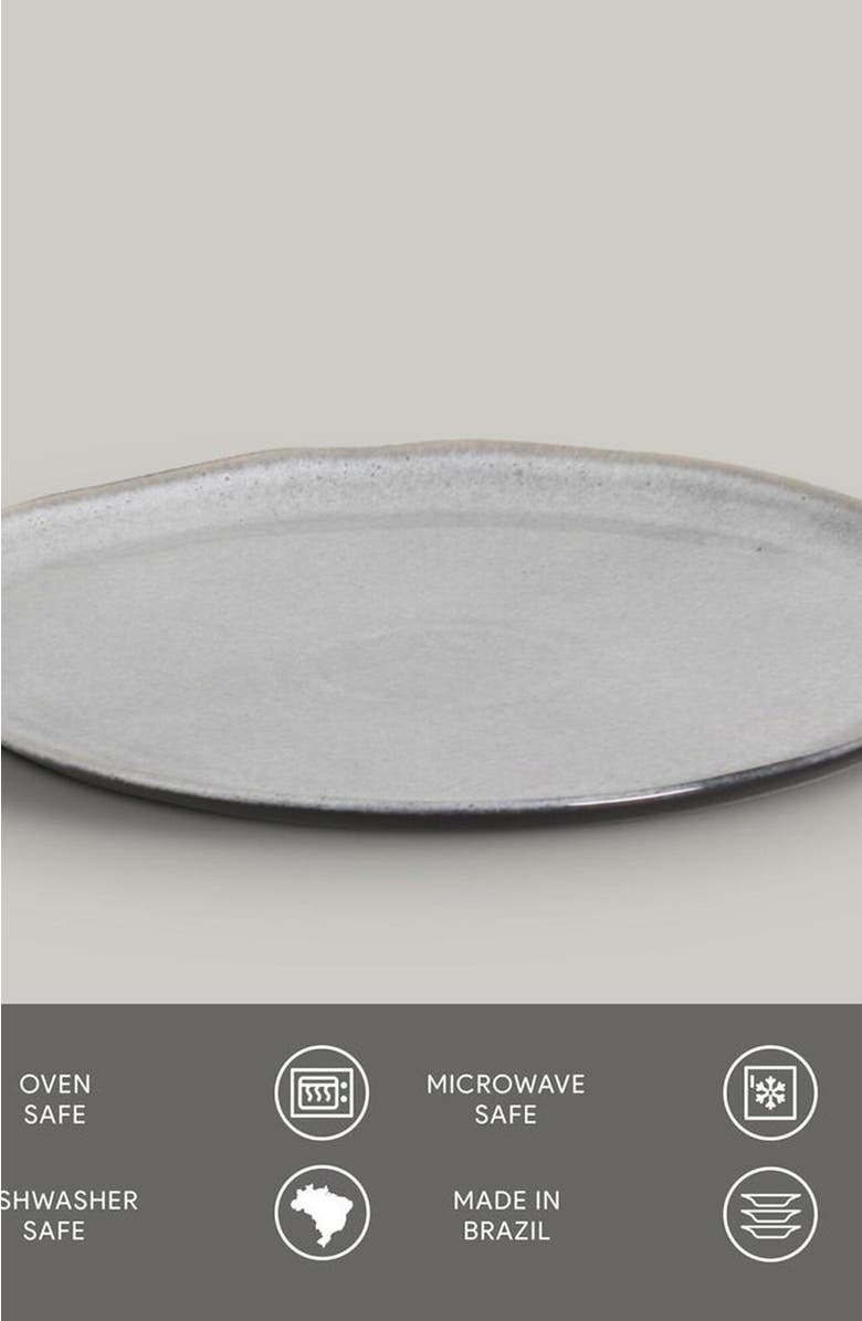 Porto Brasil Dessert Plate Set of 4, Alternate, color, Dijon