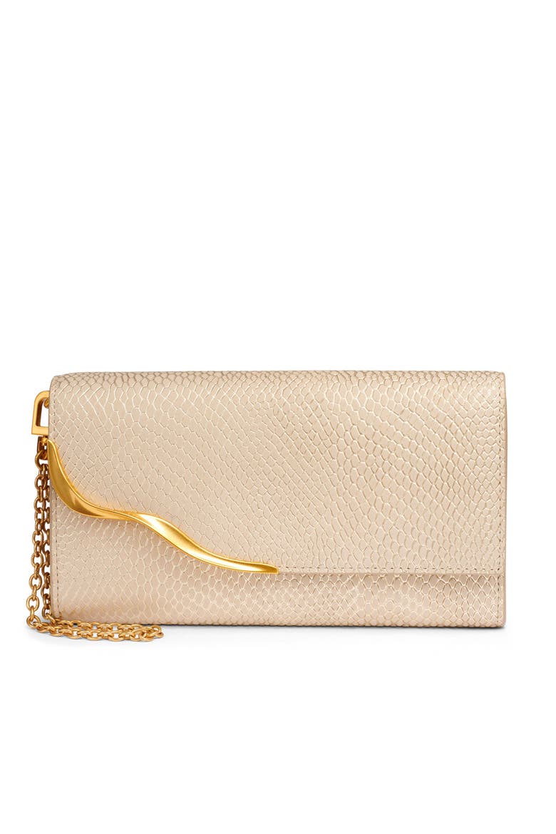 Malverne Wristlet, Main, color, Metallic Bone