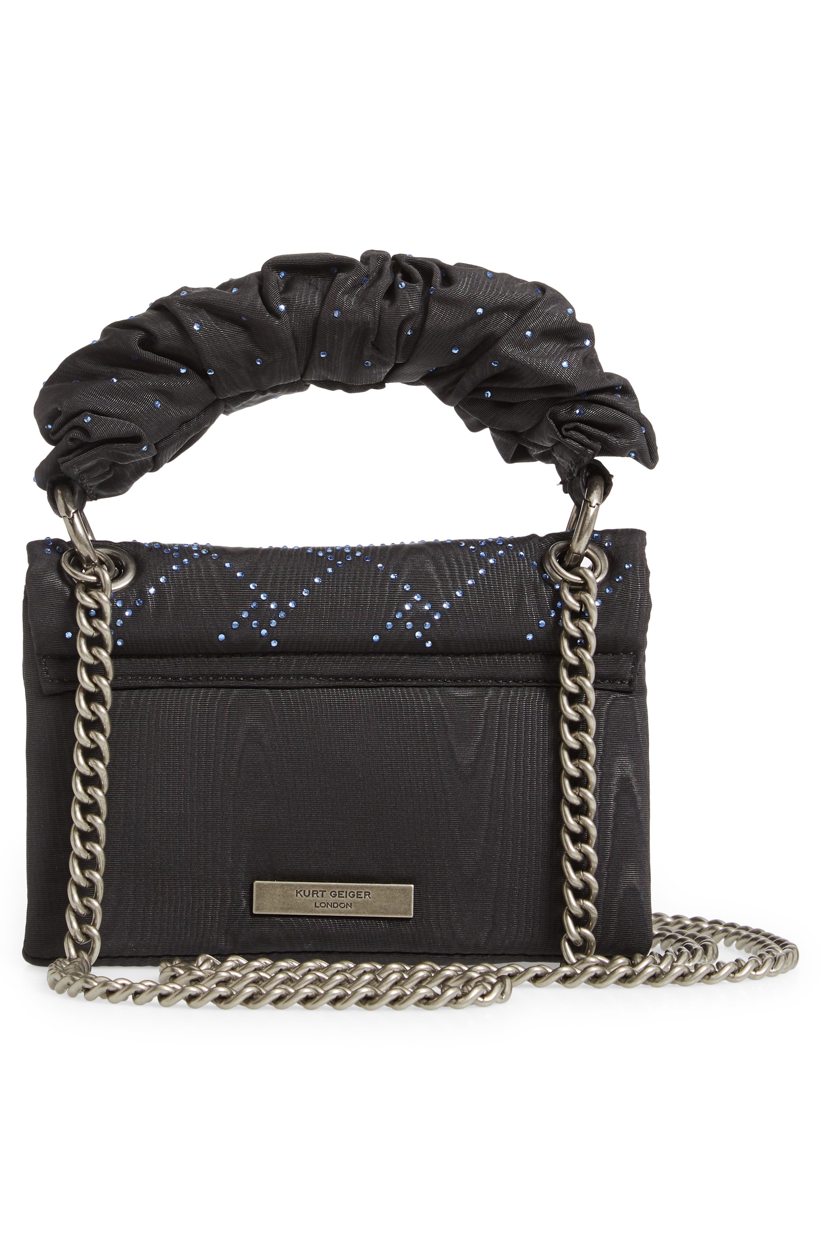 Kurt Geiger London Mini Kensington Ruched Handle Bag, Alternate, color, 