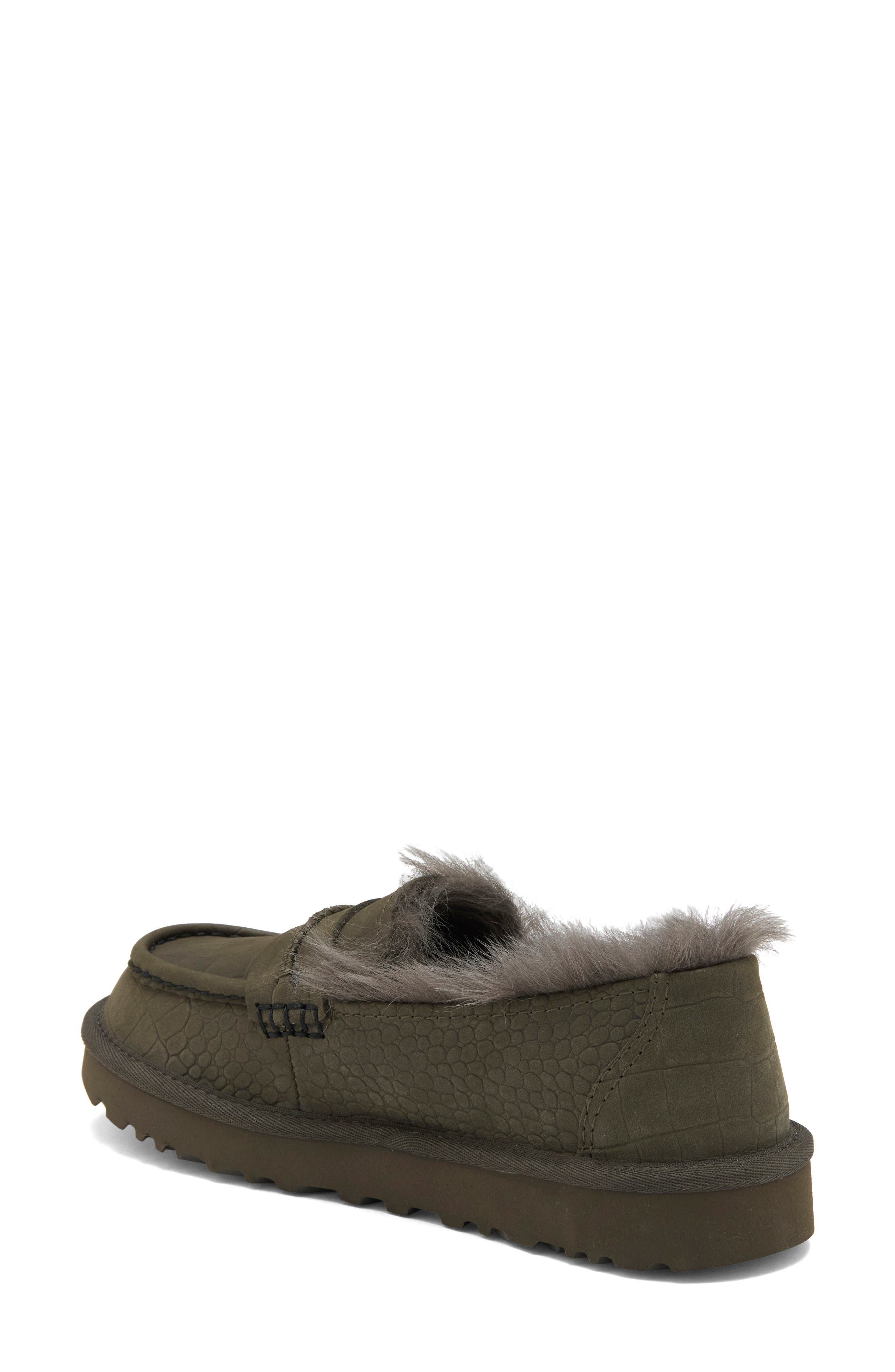 Ellis Embossed Loafer, Alternate, color, DENSE SMOKE