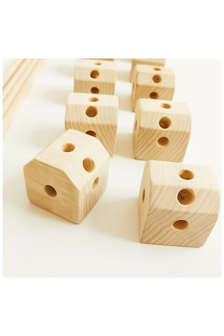 Play Fort Construction Set, Alternate, color, BEIGE