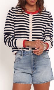 Petal & Pup Scout Stripe Cardigan