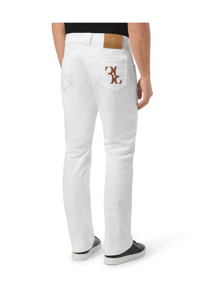 Jeans Regular Fit Double B Men, Alternate, color, white