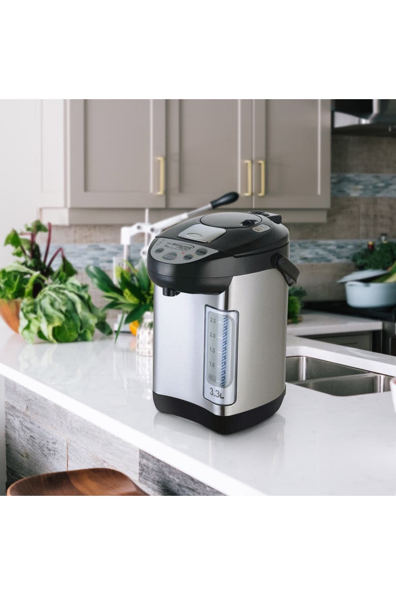 3.3-Liter Electric Hot Water Dispenser Stainless Steel, Alternate, color, Silver