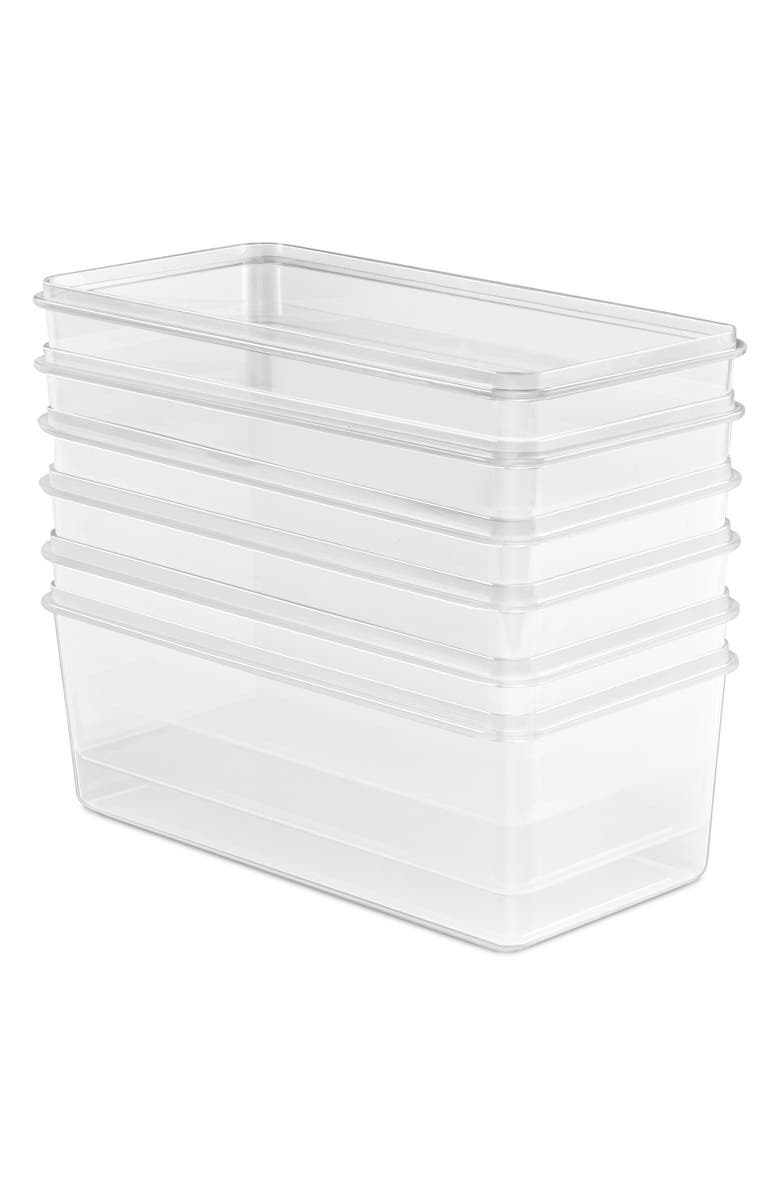 SORBUS 6-Pack Food Storage Containers, Alternate, color,