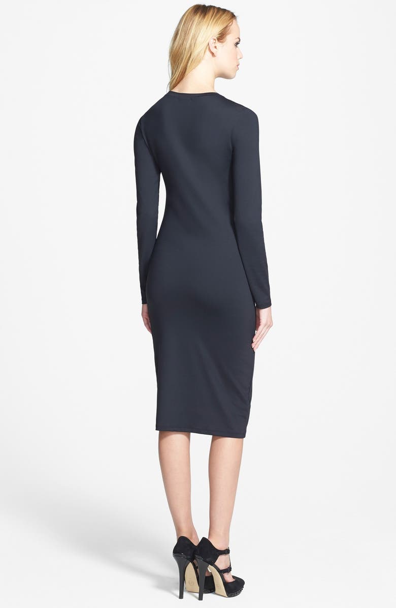 Leith Long Sleeve Midi Dress, Alternate, color,