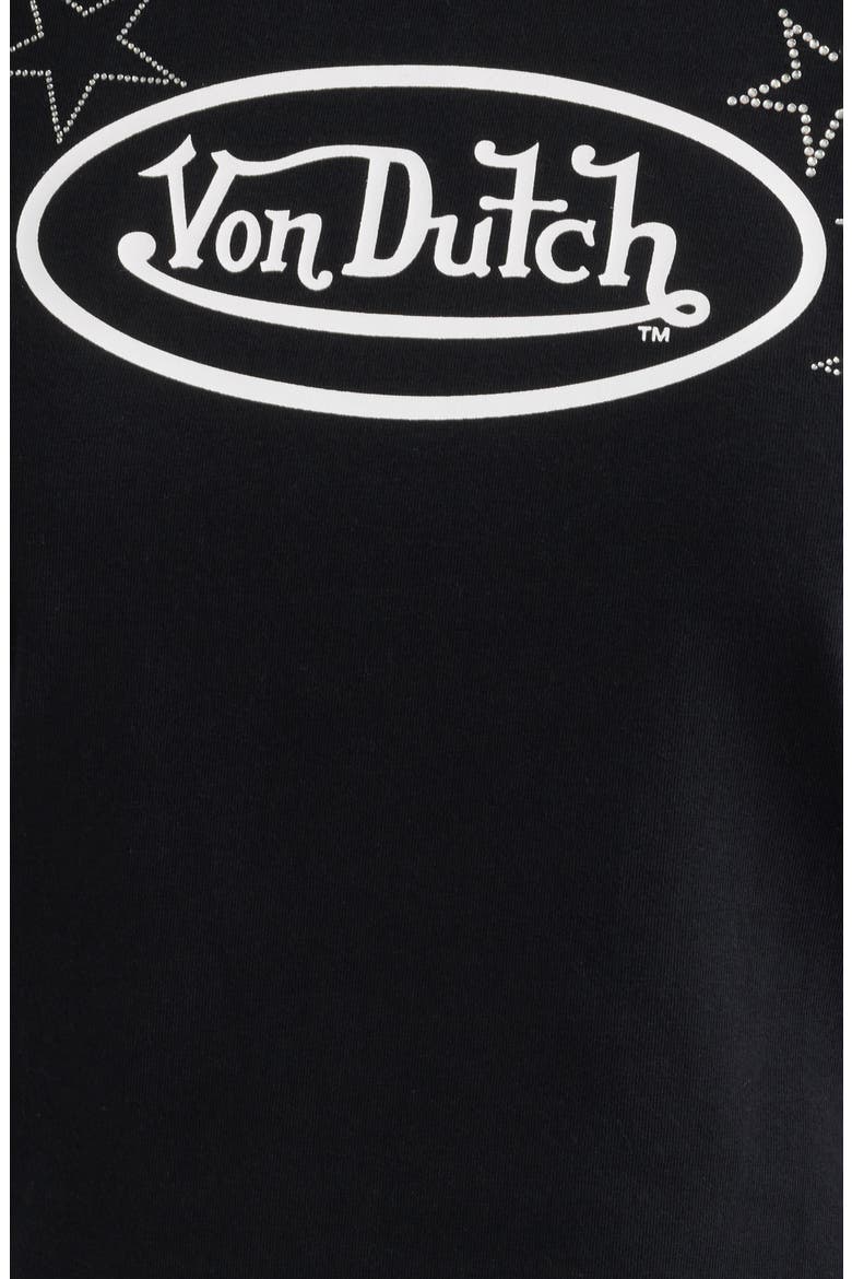 Logo Graphic Baby Tee, Alternate, color, JET BLACK