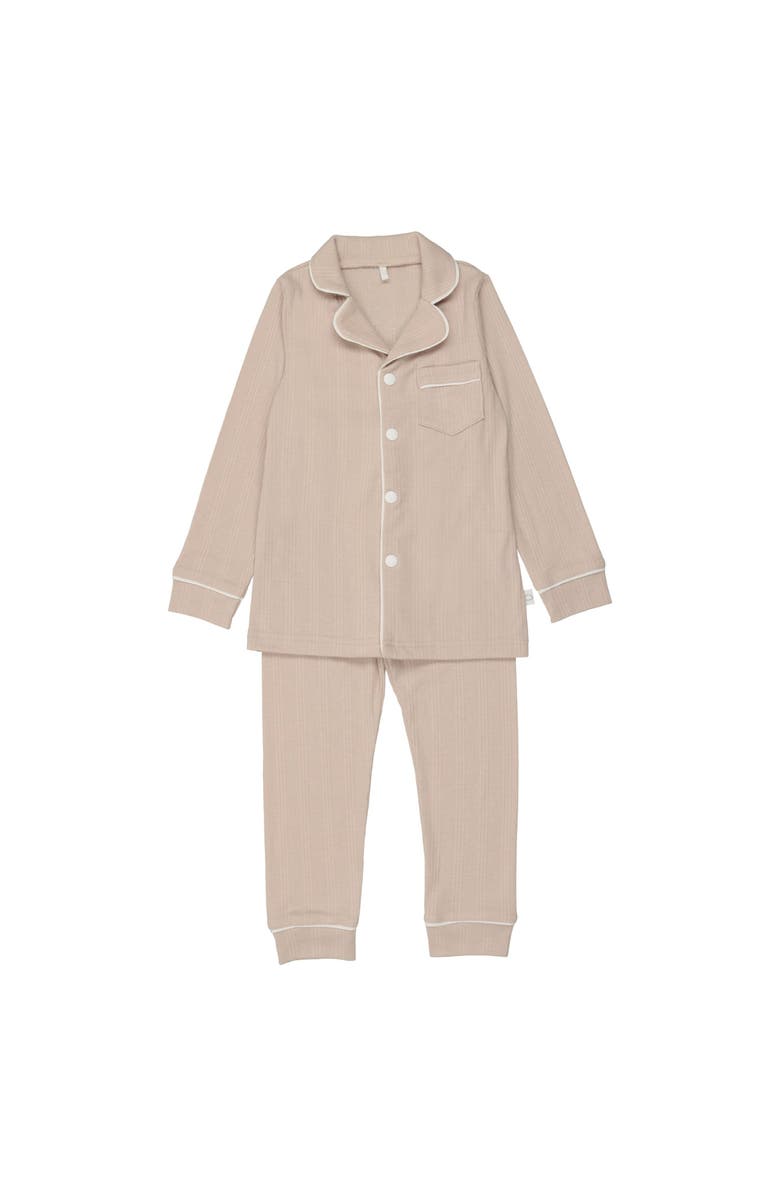 Pouf Ribbed Grandpa PJ, Main, color, Nude