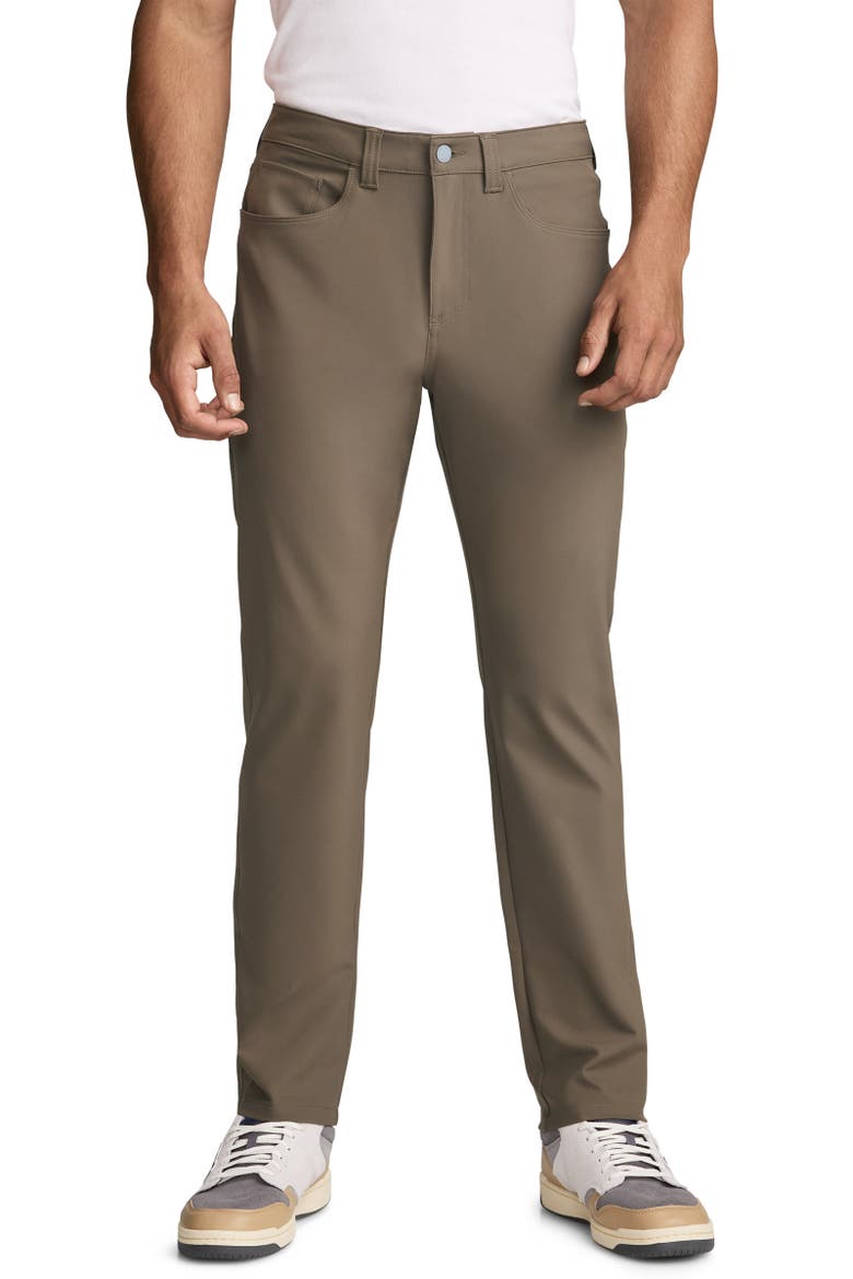 Mens EverActive 5-Pocket Chino Pant, Main, color, Bristol Brown