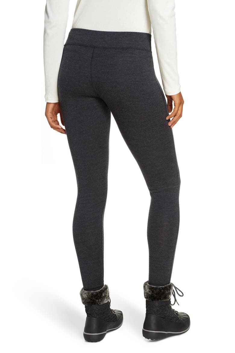 Merino 250 Base Layer Bottoms, Alternate, color, CHARCOAL HEATHER